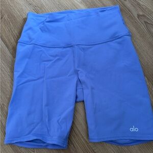 ALO Yoga Women's Blue Shorts